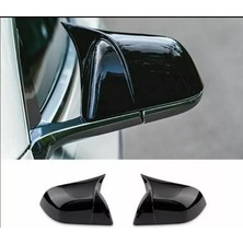 Drs Tuning Tesla Y Uyumlu Batman Yarasa Ayna Kapağı (Parlak Siyah)