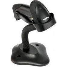  tiger rs52 2d bluetooth + 2.4ghz karekod kablosuz barkod okuyucu + credle