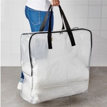 Empressco Ikea Şeffaf Çamaşırlık Çanta Hurç Düzenleyici 65-22-65 cm - Fiyatı, Yorumları