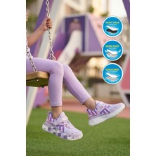 Ruffon 1030 F Lila-Mor Kız Çocuk Spor Ayakkabı