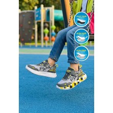 Ruffon 1030 F Füme-Buz Erkek Çocuk Spor Ayakkabı