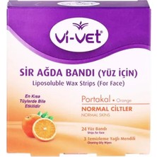 Vi-Vet Vivet Ağda Bandı Portakal (Yüz Için)
