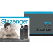 Slazenger A/s Edt+Deo Set Mavi