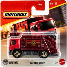 Hot Wheels C0859 Matchbox 1:64 Tekli Arabalar Garbage King JBR52