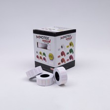 Örenler Plastik Moteks Etiketi Beyaz 800'LÜ (24 Rulo)