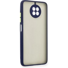Magicool Xiaomi Redmi Note 9 5g Kılıf Montreal Silikon Kapak - Lacivert