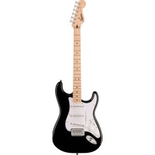 Squier Sonic Stratocaster Akçaağaç Klavye Siyah Elektro Gitar