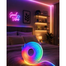MiraLive USB Girişli Rgb Neon Şerit LED Tv Oda Masa Dekor Işığı