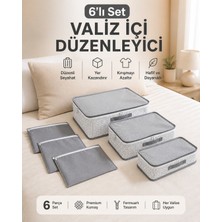 Empressco Çınar Ev Tekstil 6’lı Valiz Içi Düzenleyici Hurç Seti – Bavul Organizer Set, Seyahat Çanta Düzenleyici (Premium Kumaş - Fiyatı, Yorumları