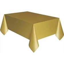 Borapack Plastik Masa Örtüsü 120CMX180CM Gold