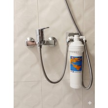 Omnipure T-40 Duş/banyo Filtresi - Yapışkanlı Vida - Kolay Montaj Kitli