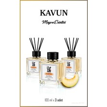 Rosie 3'lü Kavun Çubuklu Oda Kokusu 100 ml