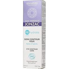 Uravas Store Jonzac Rehydrate Kuru ve Hassas Ciltler Için Organik Göz Çevresi Kremi 15 ml