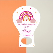 Hedef Plus 20 Adet Balon Açacak Magnet Yeni Doğan Kız Bebek, Doğum Günü, Açacak Magnet Hediyelik