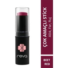 Reva Çok Amaçlı Stick Allık, Far, Dudak Renklendirici & Lip Cheek Eye Tint-vegan & Temiz Içerikrv112