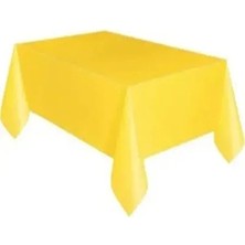 Borapack Plastik Masa Örtüsü 120CMX180CM Sarı