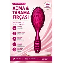 Festilo Aqua Brush Açma & Tarama Fırçası Premium Dolaşık Açıcı Saç Fırçası Islak & Kuru Kullanım