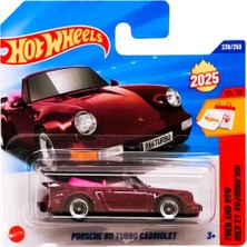 Hot Wheels Tekli Arabalar Porsche 911 Turbo Cabriolet HYW37