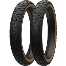 Cst Ride 20X4.00 Kahverengi Yanaklı Dayanıklı Fat Bike Bisiklet Dış Lastiği x 2 Adet