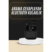 Çetiner Group® En Çok Tercih Edilen Bluetooth Kulaklık Mikrofonlu Silikonsuz Dokunmatik Kontrol