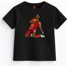 Rabona Fashion Drogba Aslan Ruhu Retro Çocuk T-Shirt