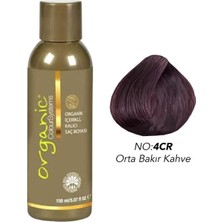 Bilic Home Organic Boya 150ML. 4cr Orta Bakır Kahve