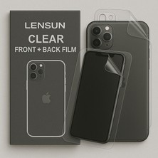Luxeloom Lensun Şeffaf Ön ve Arka Kaplama Apple Uyumlu Iphone 11 Pro Max