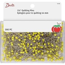 Uravas Store Dritz Kapitone Pins-Boyut 28 500/PAKET, Sarı, 1-3/4-Inç