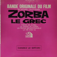Kadıköy Plak Kulübü Mikis Theodorakis – Bande Originale Du Film Zorba Le Grec 45'lik