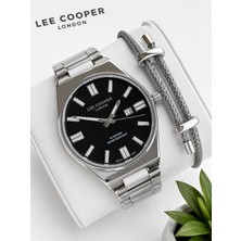 Lee Cooper 2 Yıl Garantili Takvimli Kadran Bileklik Hediyeli  Erkek Kol Saati E8325.350