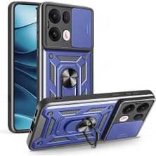 Nanospace Oppo Reno 13  ile Uyumlu Kılıf Kamera Korumalı Zırh Tank Sürgülü Vega Kapak