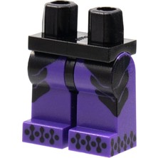 LEGO Minifigür Parçaları: Legs Decorated, Bacak, Ayak: 970C89PB05
