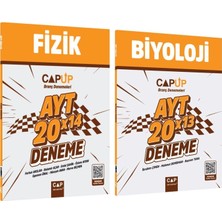 Çap Yayınları Ayt Biyoloji ve Fizik Deneme Seti 2 Kitap
