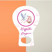 Hedef Plus 20 Adet Balon Açacak Magnet, Hoşgeldin Bebek Magneti , Yeni Doğan, Doğum Günü ( Jeletinlidir)