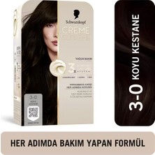 Schwarzkopf Creme Supreme Kit Boya 3-0 K.kestane