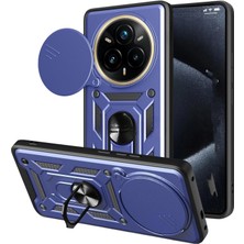 Nanospace Realme 14 Pro ile Uyumlu Kılıf Kamera Korumalı Zırh Tank Sürgülü Vega Kapak