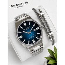 Lee Cooper 2 Yıl Garantili Takvimli Kadran Bileklik Hediyeli  Erkek Kol Saati E8325.380