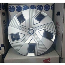 Yk 15 Inç Suzuki Uyumlu Jant Kapağı 4'lü Takım Amblem Hediyeli