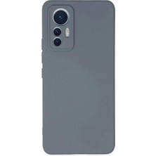 Uravas Store Mi 12 Lite Kılıf Nano Içi Kadife  - Gri