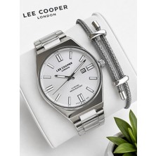 Lee Cooper 2 Yıl Garantili Takvimli Kadran Bileklik Hediyeli  Erkek Kol Saati E8325.330