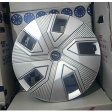Yk 15 Inç Opel Corsa / Astra / Vectra / Meriva Uyumlu Jant Kapağı 4'lü Takım Amblem Hediyeli