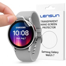 Luxeloom Lensun Şeffaf Nano Ekran Koruma Samsung Uyumlu Galaxy Watch 8 Classic