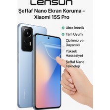 Luxeloom Lensun Şeffaf Nano Ekran Koruma Xiaomi 15S Pro