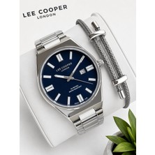Lee Cooper 2 Yıl Garantili Takvimli Kadran Bileklik Hediyeli  Erkek Kol Saati E8325.390
