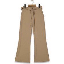 Başak Çocuk Giyim 130827 Ramonkids Ispanyolpaça Pantalon Kız 9/14 Yaş - Camel - 8-9 Yaş