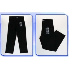 Başak Çocuk Giyim 1111270538 Erkek Kot Pantalon 5/8 Yaş - Siyah - 5-6 Yaş