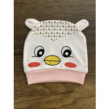 Gülümse Gel Yenidoğan Kız Erkek Bebek Civcivli Bebek Bandana Şapka Başlık Fiyonklu Kurdeleli Civciv Model 1ADET