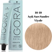 Igora Tüp Boya 60ML. 10-19 Açık Sarı Sandre Viyole