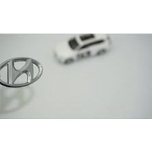 Dk Tuning Hyundai Direksiyon Göbeği 5,9 cm Gümüş Logo Oem Ürün
