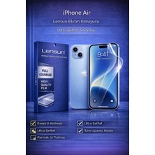 Luxeloom Lensun Iphone Air Ultra Şeffaf Premium Ekran Koruyucu Film
